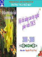 Bài giảng t55-CƠ QUAN PHÂN TÍCH THÍNH GIÁC