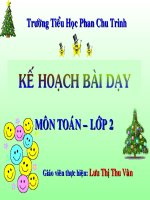 Phép trừ có nhớ