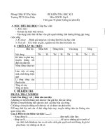 KTHK I GD 9( có ma trân, đáp án )