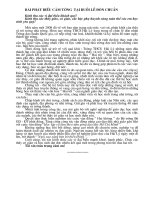 Bài giảng Bài cảm tưởng HS khai giang