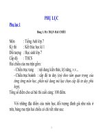 Bài giảng Ma trận hai chiều