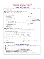 HINH HOC GIAI TICH TRONG KG