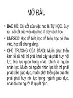 Bài giảng hướng dấn pp tự học cho học sinh