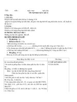 giáo án ôn tập tiết 3 địa 7 theo ppct