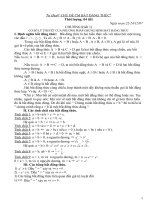 Tự chọn chuyên đề Bất đẳng thức lớp 10