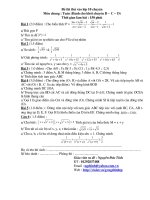 Đề thi vào lớp 10 chuyên toán_mã đề 01