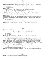 Tài liệu De tuyen sinh vao 10 Dai So