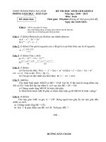 Tài liệu Đề thi HSG môn Toán lớp 8, năm học 2010-2011