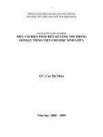 SKKN REN NOI CHO HS LOP 2