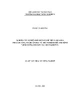 Luận văn nghiên cứu sự biến đổi một số chỉ tiêu lâm sàng, phi lâm sàng, vi khuẩn học và thử nghiêm điều trị bệnh viêm đường hô hấp của chó nghiệp vụ 