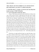 THỰC TRẠNG  KẾ TOÁN NGHIỆP VỤ LƯU CHUYỂN HÀNG HOÁ NHẬP KHẨU TẠI CÔNG TY TNHH TM ĐẠI ĐỨC