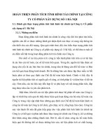 HOÀN THIỆN PHÂN TÍCH TÌNH HÌNH TÀI CHÍNH TẠI CÔNG TY CỔ PHẦN XÂY DỰNG SỐ 1 HÀ NỘI