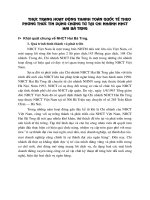 Thực trạng hoạt động thanh toán quốc tế theo phương thức tín dụng chứng từ tại Chi nhánh NHCT Hai Bà Trưng