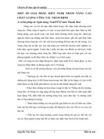 MỘT SỐ GIẢI PHÁP, KIẾN NGHỊ NHẰM NÂNG CAO CHẤT LƯỢNG CÔNG TÁC THẨM ĐỊNH