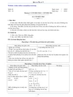 Giáo án Đại số 9 HKI chuẩn