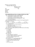 đề kt cuối kì môn vật lí ( khó )