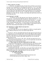 Bài soạn Vai trò của giáo viên trong việc dạy tiếng Anh cấp tiểu học