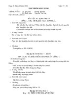 Tài liệu Sinh hoat nhom song song  -  Tuan 19-20