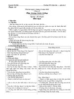 Giao an lop 3 - 2 buoi tuan 16