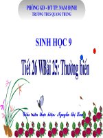 Bài soạn tiet 26 thuong bien