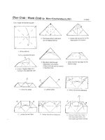 Nghệ thuật xếp hình Nhật Bản:blue crab