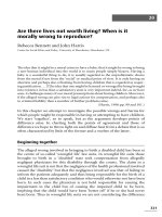 Are there lives not worth living. When is it morally wrong to reproduce