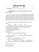kiểm tra 1 tiet khoi 10CB va Nc