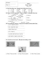 Bài soạn Bai kiem tra LG2A thang 10