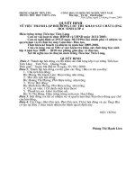 Gián án quyet dinh lap hoi dong coi thi