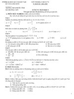Đề Toán 8 HK II (2004-2005)