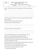 De Khao sat HSG - lop 5 - lan 2 - monTV