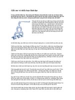 Giấc mơ và chiến lược lãnh đạo