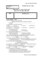 Kiểm tra văn HKII-tiếng Việt