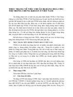 THỰC TRẠNG VỀ VIỆC CHUẨN BỊ HÀNG HOÁ CHO THỊ TRƯỜNG CHỨNG KHOÁN Ở VIỆT NAM