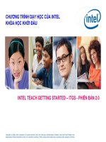 Tài liệu dạy INTEL