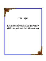 Lịch sử Hip Hop