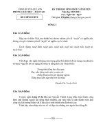 Bài giảng Đề và HDC học sinh giỏi lớp 9 năm học 2010-2011