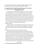 LÍ LUẬN CHUNG VỀ TỔ CHỨC KẾ TOÁN TẬP HỢP CHI PHÍ SẢN XUẤT VÀ TÍNH GIÁ THÀNH SẢN PHẨM TRONG DOANH NGHIỆP