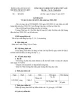 KH THI HỌC KỲ 10-11