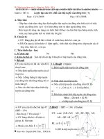 Giáo án tự chọn Toán 9 kỳ 2