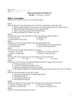 de kiem tra kien thuc su 9 - trac nghiem