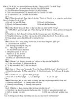 Tài liệu De trac nghiem 15`