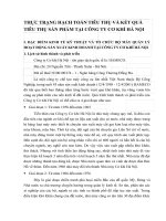 THỰC TRẠNG HẠCH TOÁN TIÊU THỤ VÀ KẾT QUẢ TIÊU THỤ SẢN PHẨM TẠI CÔNG TY CƠ KHÍ HÀ NỘI