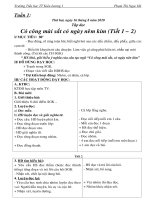 Tài liệu lop 2. tuan 1