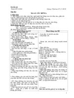 Bài soạn Giáo án lớp 4 - tuần 22