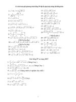 GPT căn thức Bằng đặt ẩn phụ & BĐT