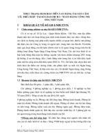 Thực trạng đảm bảo tiền vay bằng tài sản cầm cố, thế chấp  tại Sở giao dịch I - Ngân hàng Công thương Việt Nam