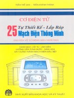 Tự thiết kế, lắp ráp 25 mạch điện thông minh