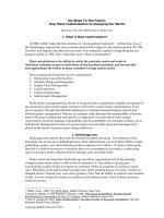 six steps to the future 