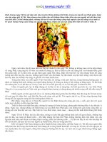 Gián án Khói nhang ngày Tết